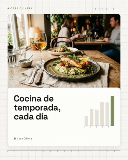 Publicación de ejemplo con el estilo gráfico Datos