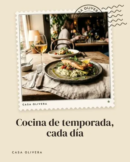 Publicación de ejemplo con el estilo gráfico Postal